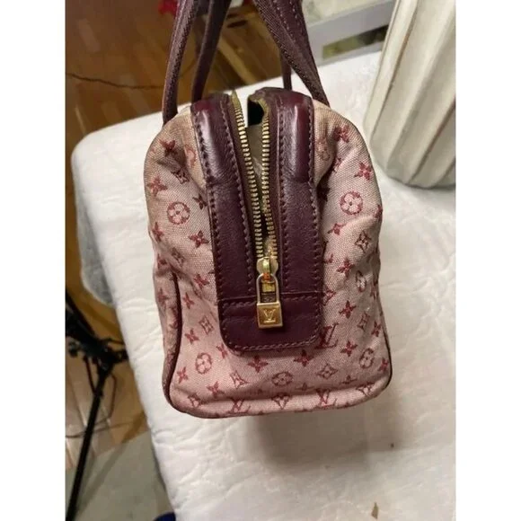 Preloved Louis Vuitton Monogram Mini Josephine PM Handbag – Red Canvas (COA) - Picture 3 of 5